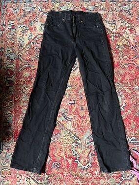 GAP Black Loose Mid-Rise Jeans